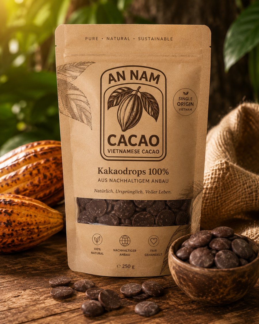 An Nam Cacao Kakaodrops 100%